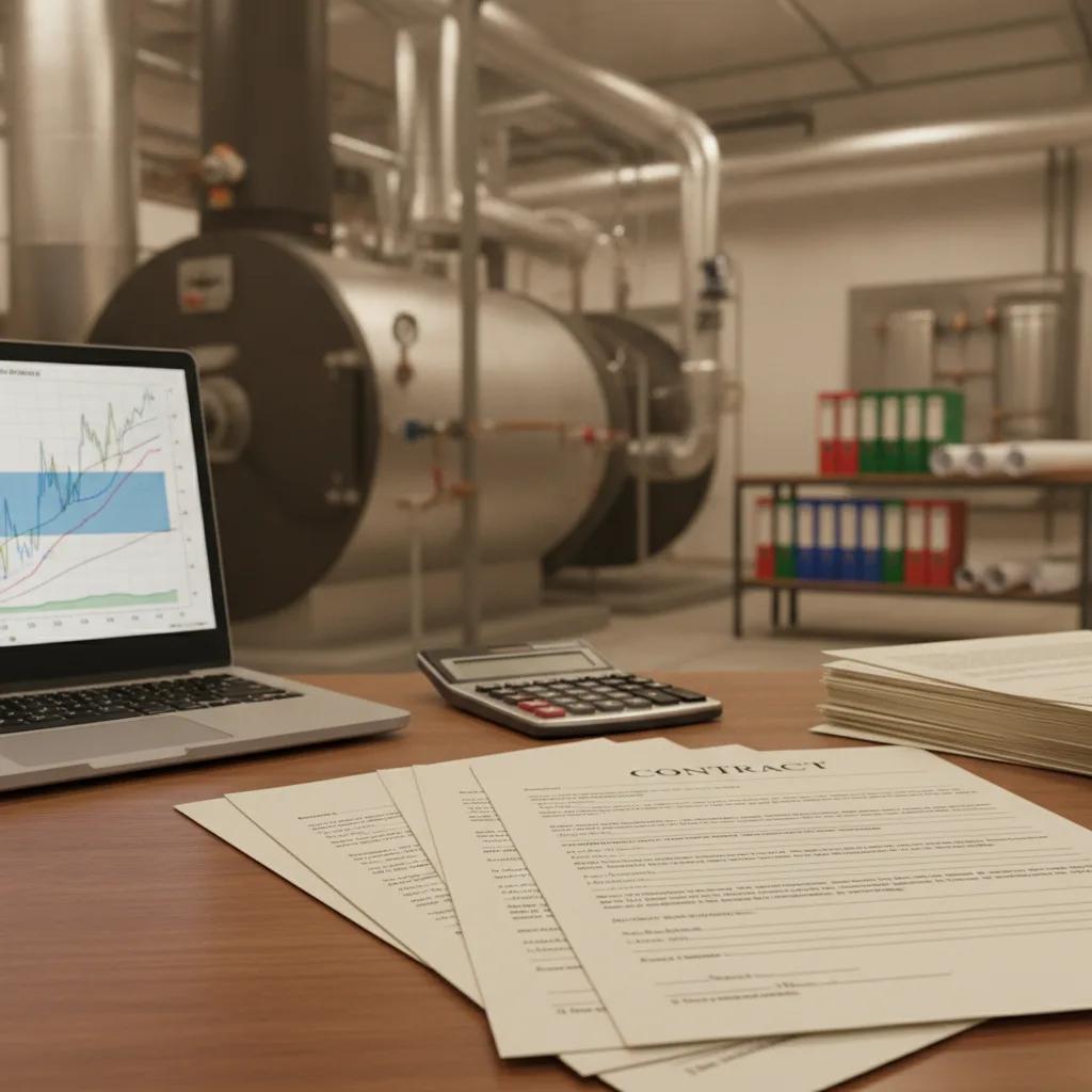 contrat énergie syndic copropriété