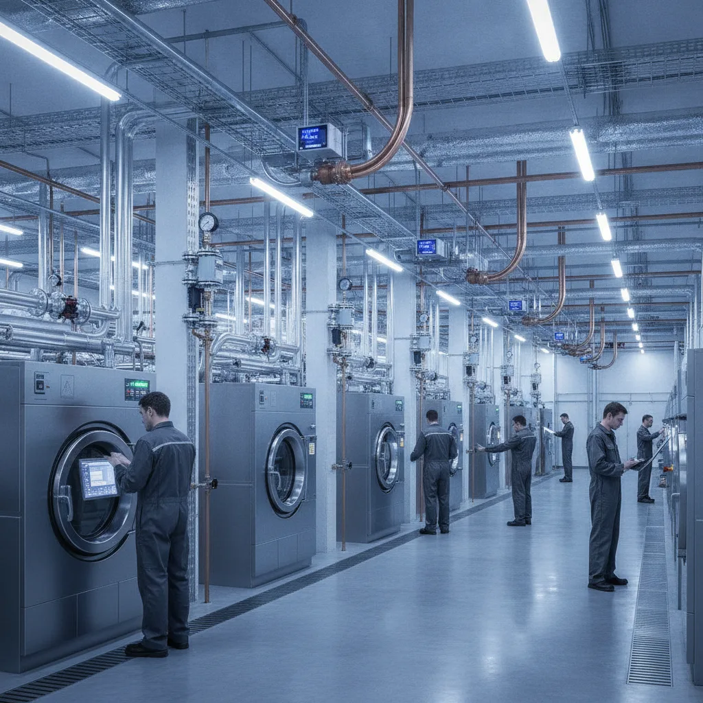 Énergie pour pressing blanchisserie | Coûts et économies