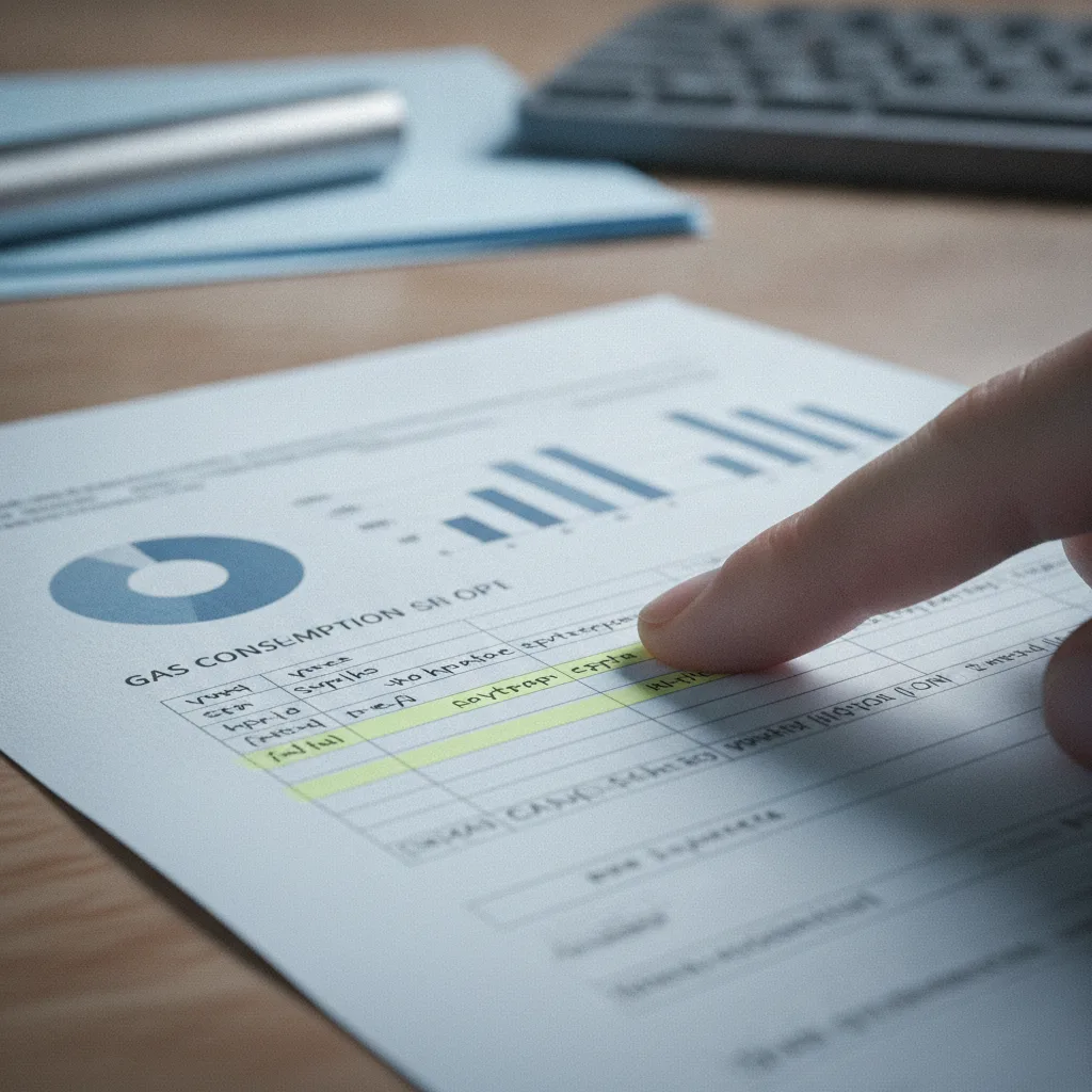 profil de consommation gaz entreprise